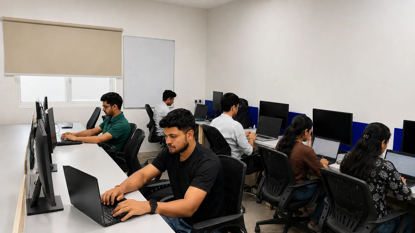 Learners building AI projects together